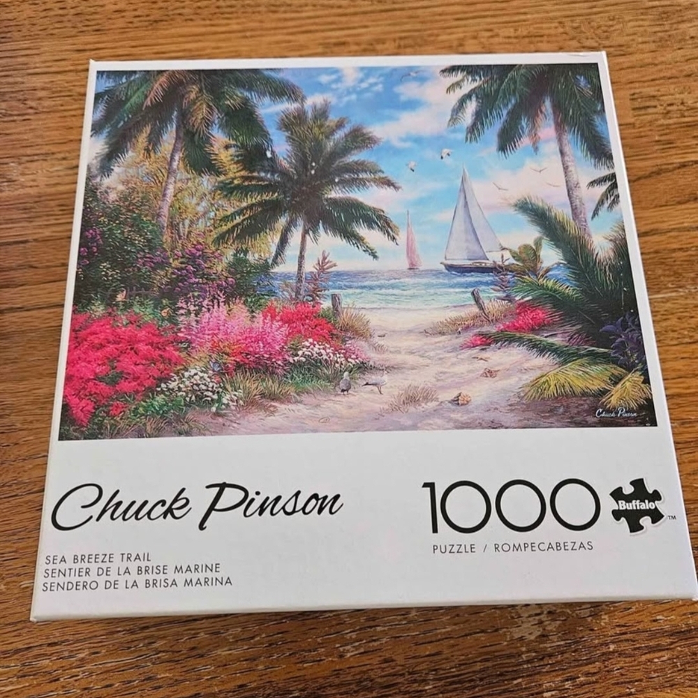 Buffalo Chuck Pinson " Sea Breeze Trail" 1000-Piece Puzzle